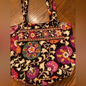 Vera Bradley Floral Quilted Tote Bag